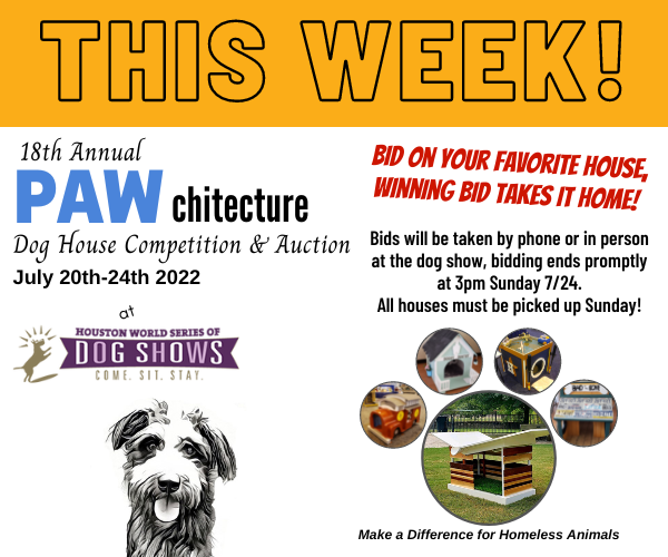 PAWchitecture! Doghouse Competition & Auction